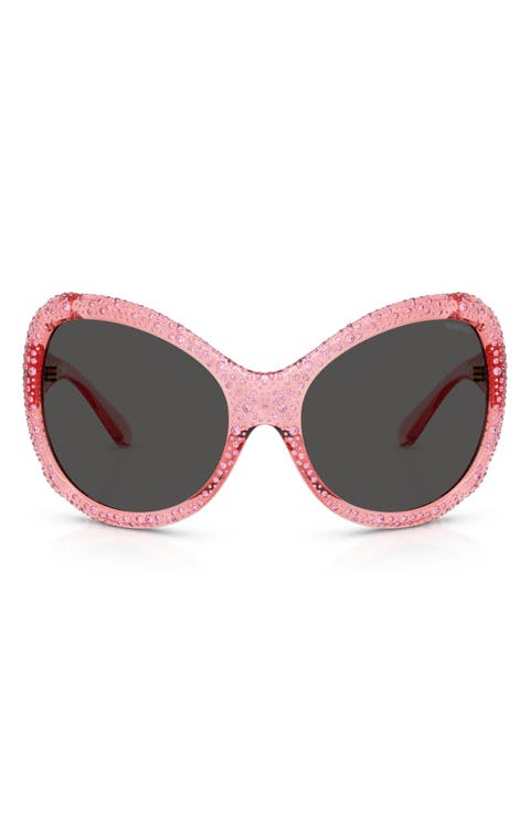 72mm Butterfly Sunglasses