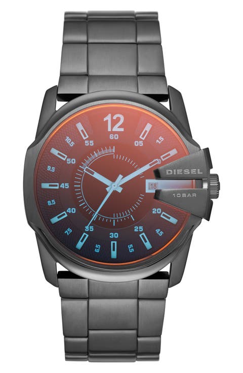 Master Cheif Chronograph Quartz Bracelet Watch, 43mm