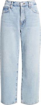 【送料&関税込】Frame High Waist Straight-leg Jeans FRAME Le High cropped high-rise straight-leg jeans | THE OUTNET