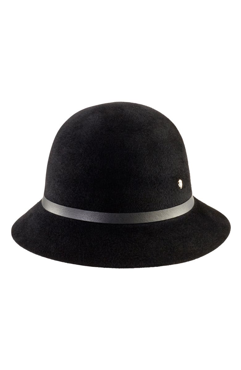 Helen Kaminski Helen Kaminksi Small Packable Fur Felt Cloche, Main, color, 