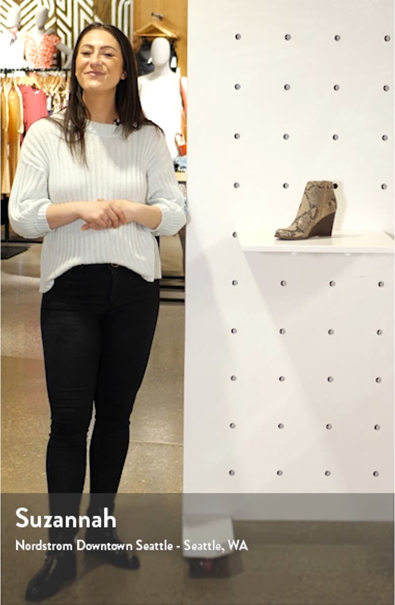Yimina Wedge Bootie, sales video thumbnail