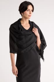 NORDSTROM RACK Eyelash Wrap Scarf