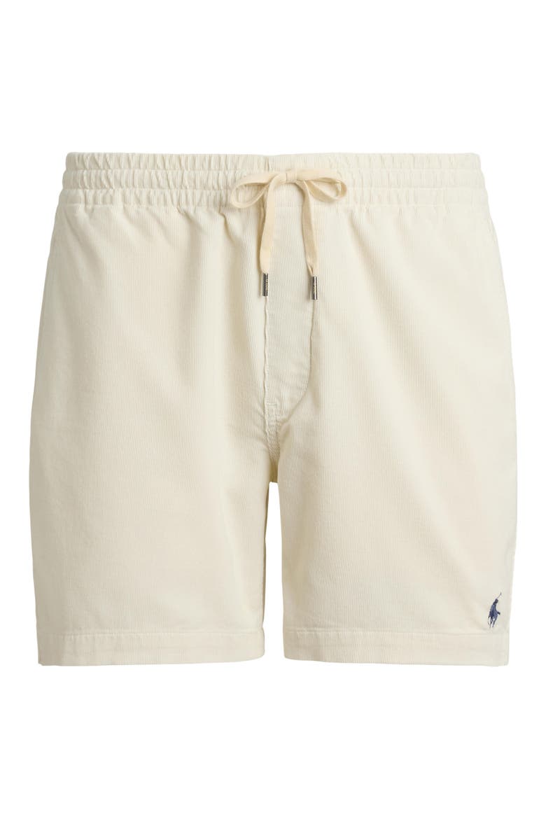 Prepster 6-Inch Corduroy Drawstring Shorts, Alternate, color, WARM WHITE