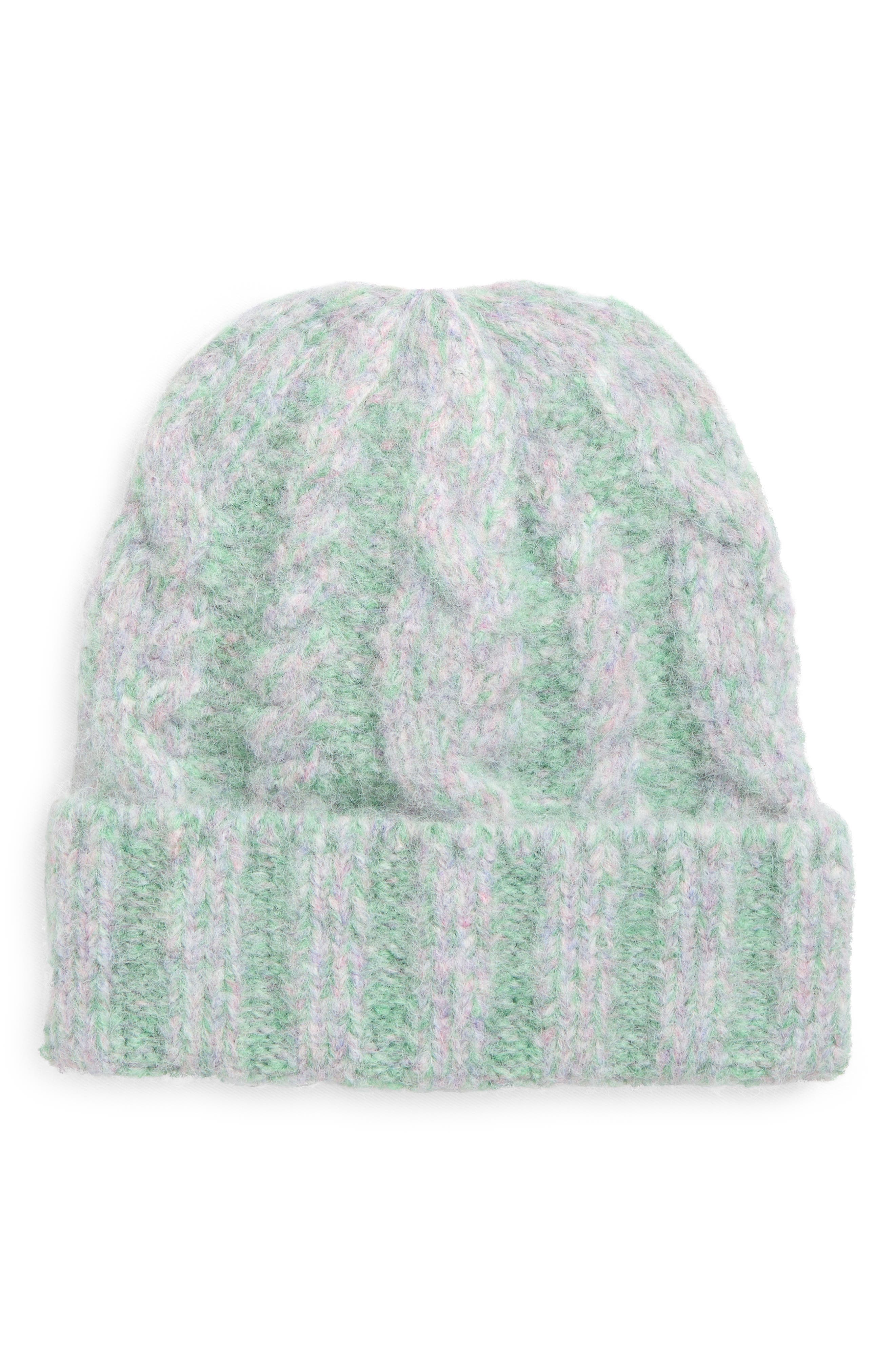 Melrose and Market Marled Cable Knit Beanie