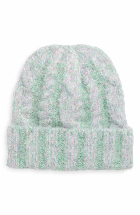 Melrose and Market Marled Cable Knit Beanie