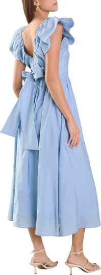 Tie Back Maxi Dress