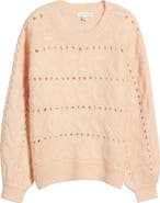 Treasure & Bond Cable Crewneck Sweater