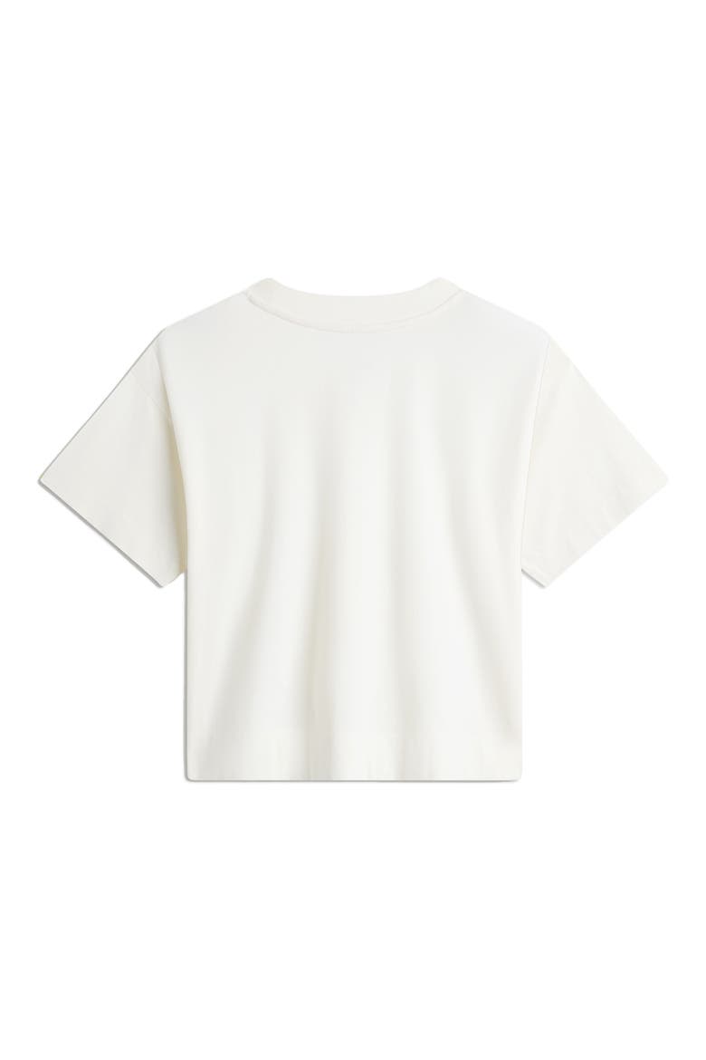 Heavyweight Cotton Crop T-Shirt, Alternate, color, BONE