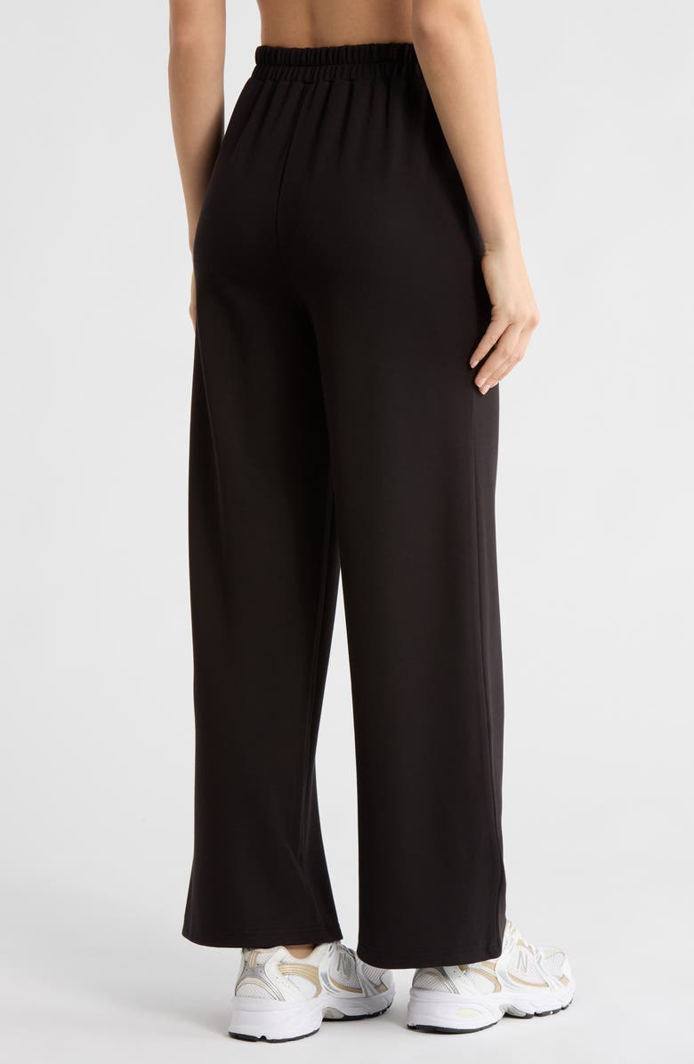 BY DESIGN Cappucino Wide Leg Pants, Alternate, color, Black