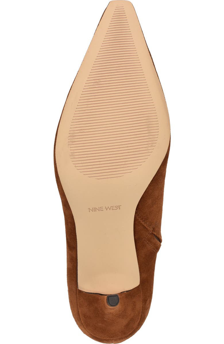 Nine West Ohmy Pointed Toe Bootie, Alternate, color, Medium Natural