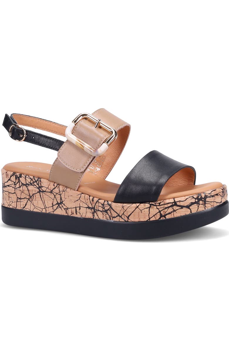 Ron White Tatiana Slingback Sandal, Main, color, Onyx