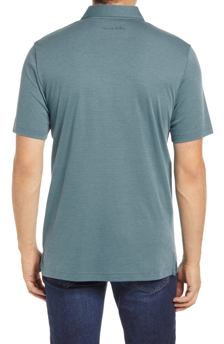 TravisMathew El Nindo Pinstripe Pocket Piqué Polo, Alternate, color, 