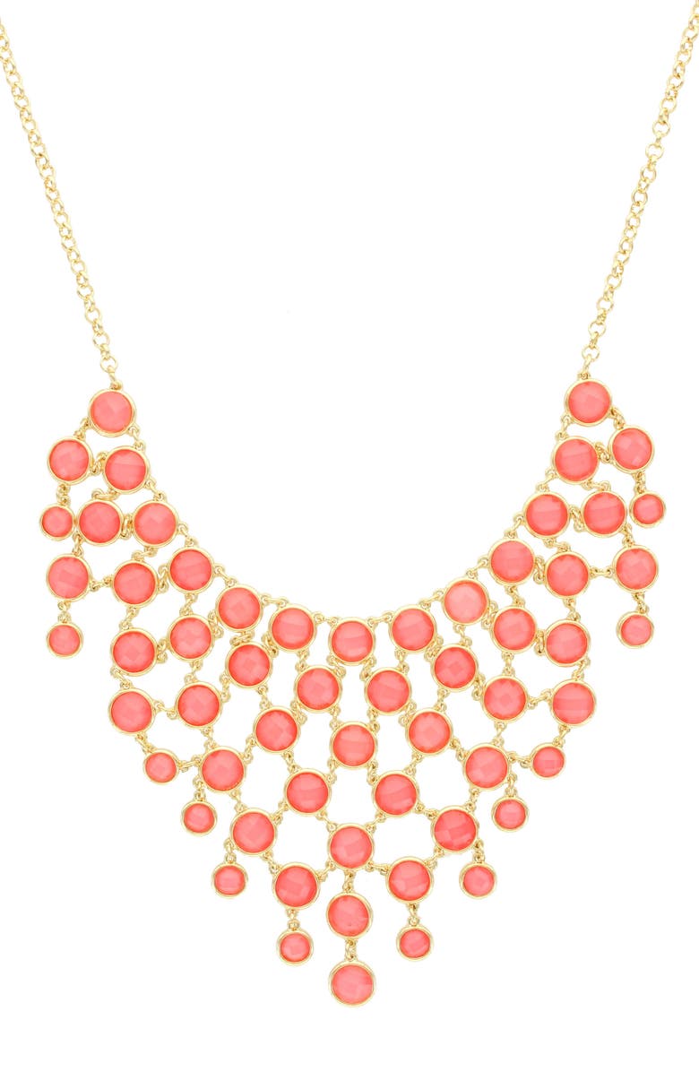 OLIVIA WELLES Courtney Waterfall Statement Necklace, Main, color, 