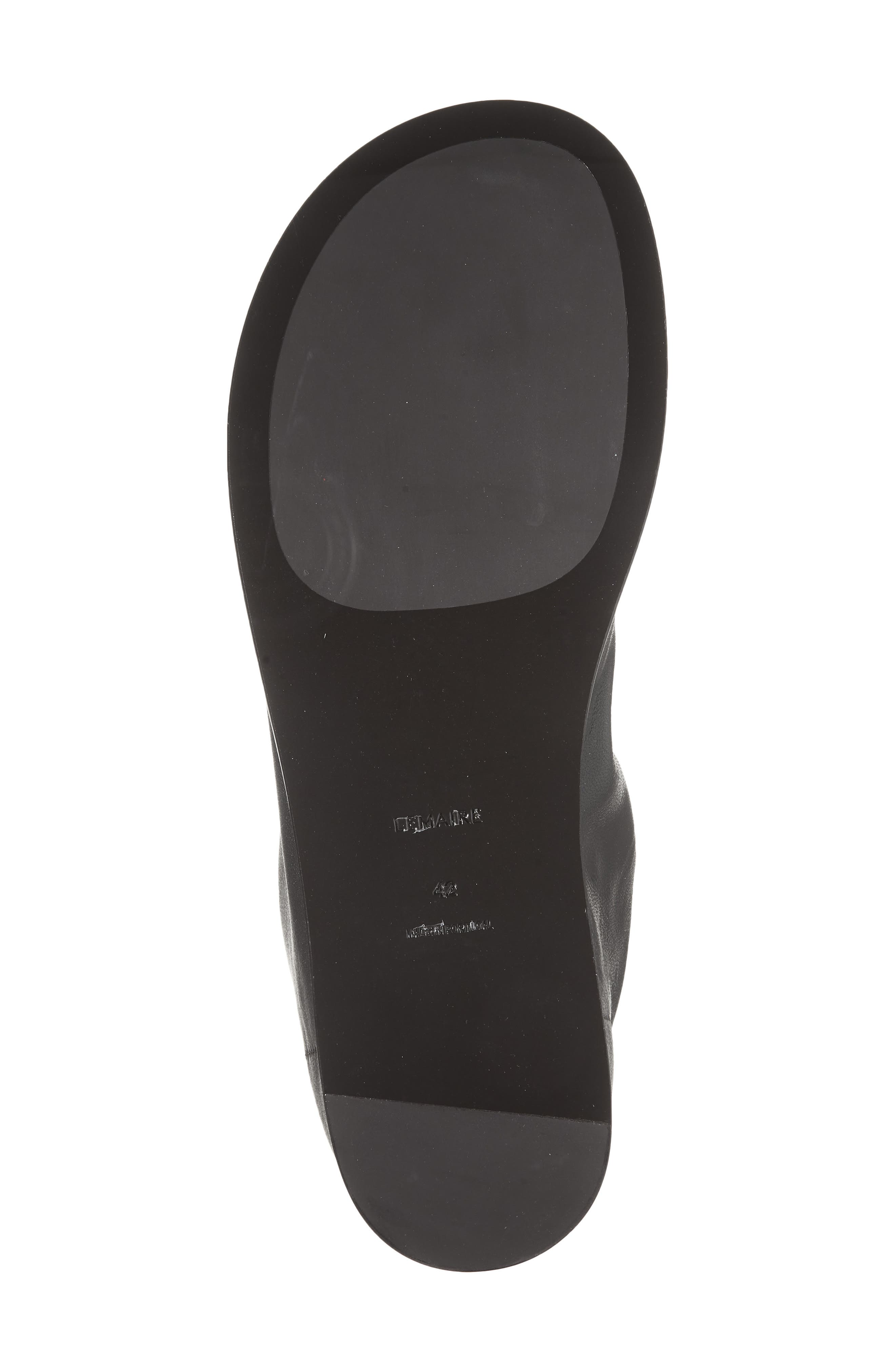 Leather Sock Boot, Alternate, color, DARK CHOCOLATE