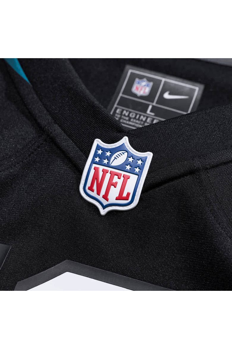 Men's Nike Travis Hunter Black Jacksonville Jaguars 2025 NFL Draft First Round Pick Alternate Game Player Jersey, Alternate, color, Black