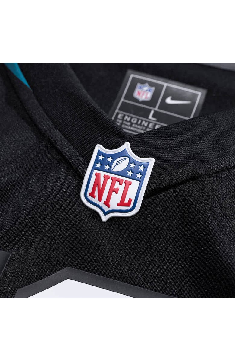Nike Men's Nike Travis Hunter Black Jacksonville Jaguars 2025 NFL Draft First Round Pick Alternate Game Player Jersey, Alternate, color, Black