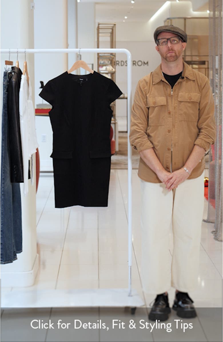 Short Sleeve Front Zip Minidress, sales video thumbnail