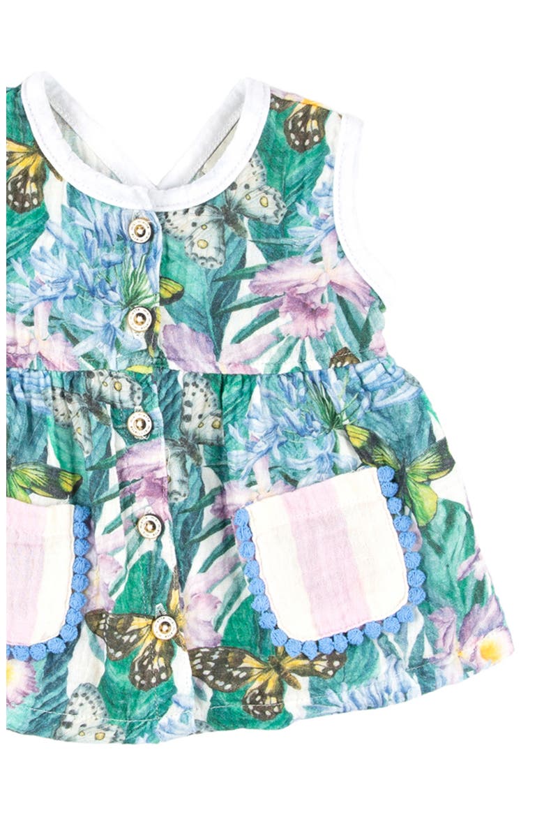 Taylor Cotton Gauze Tank & Bloomers Set, Alternate, color, WONDERLAND