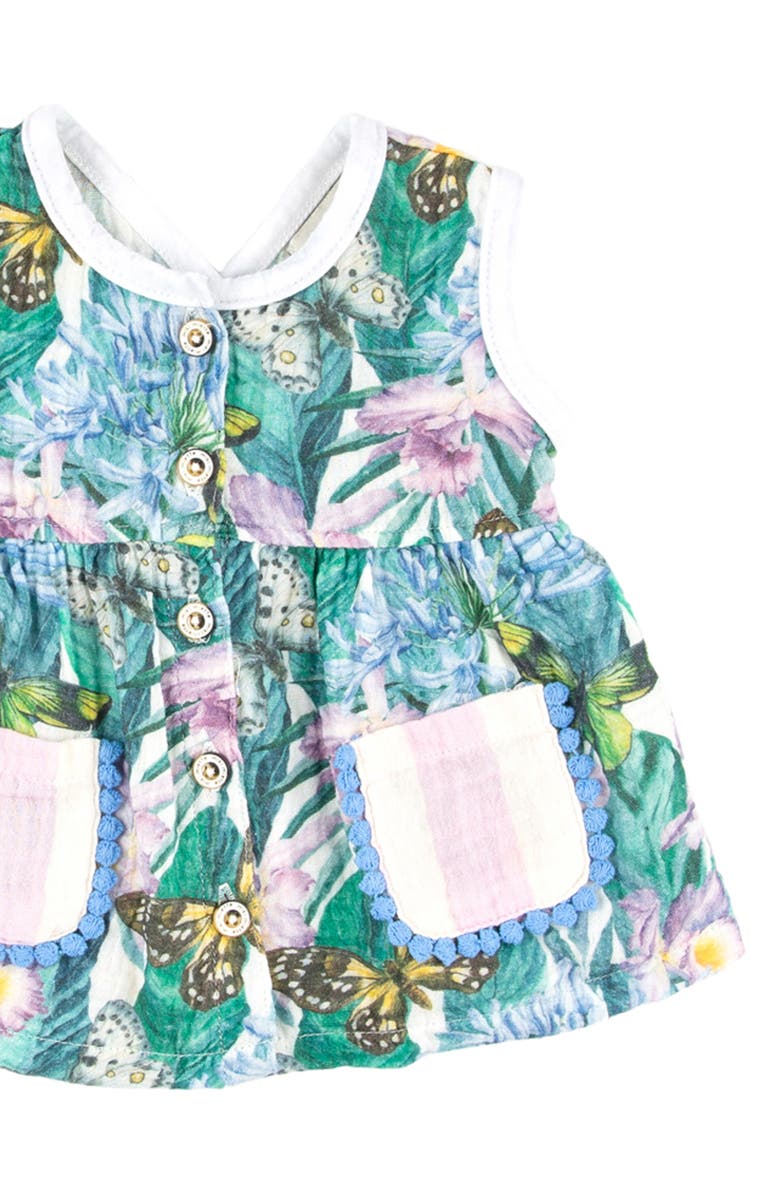 Miki Miette Taylor Cotton Gauze Tank & Bloomers Set, Alternate, color, Wonderland