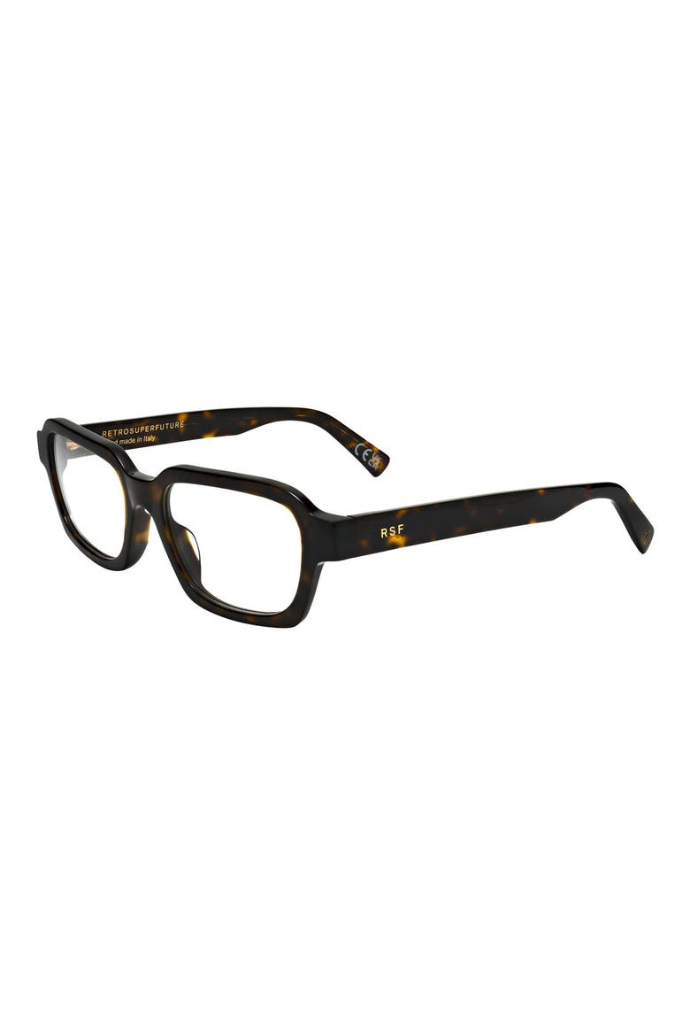53mm Square Reading Glasses, Alternate, color, TORT