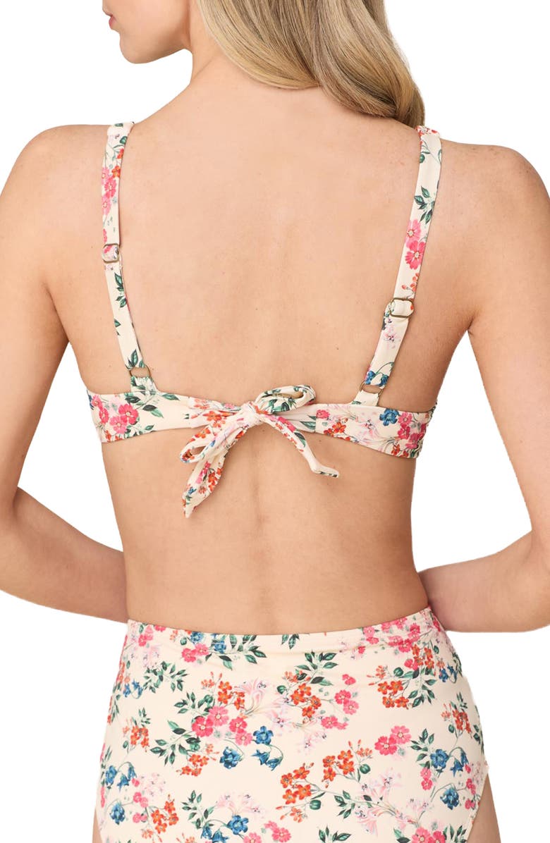 Andie Verda Underwire Bikini Top, Alternate, color, Riviera Floral