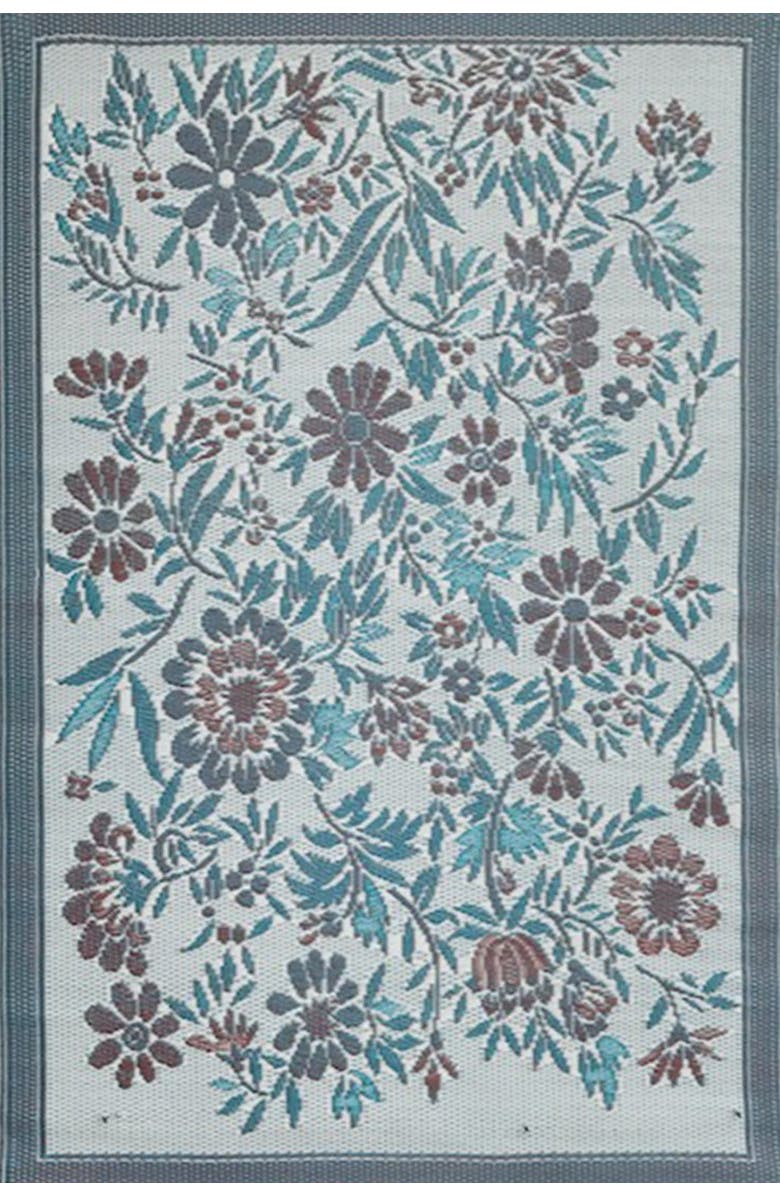 Mad Mats Wildflowers Rug, Main, color, Stone Terra - 5'X8'