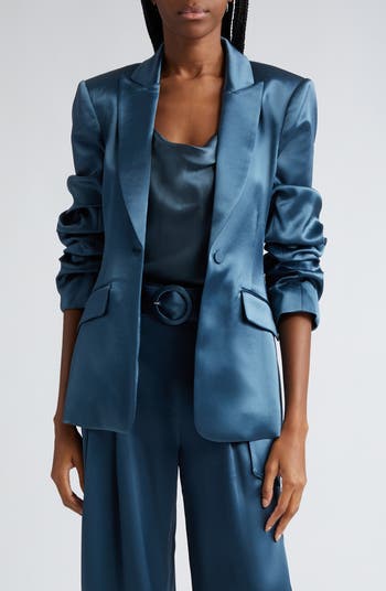 Cinq à Sept Cheyenne Satin Blazer | Nordstrom