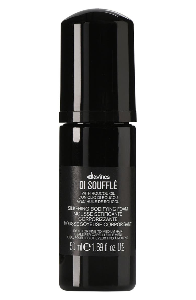 Davines OI Soufflé Hair Mousse, Main, color, 