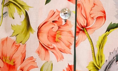 The Lazy Poet Emma Cotton Pajamas In Light Beige