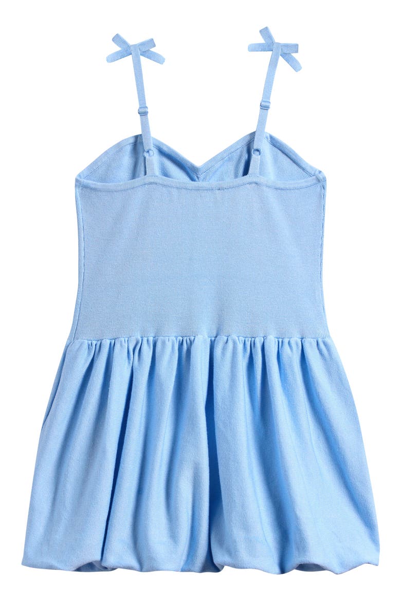 Kids' Ballet Bubble Hem Dress, Alternate, color, SKY BLUE