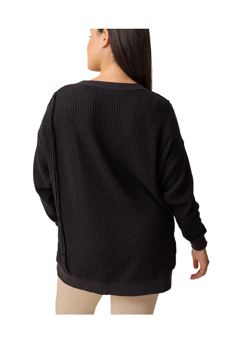 Joelle Thermal Nursing Top, Alternate, color, Black