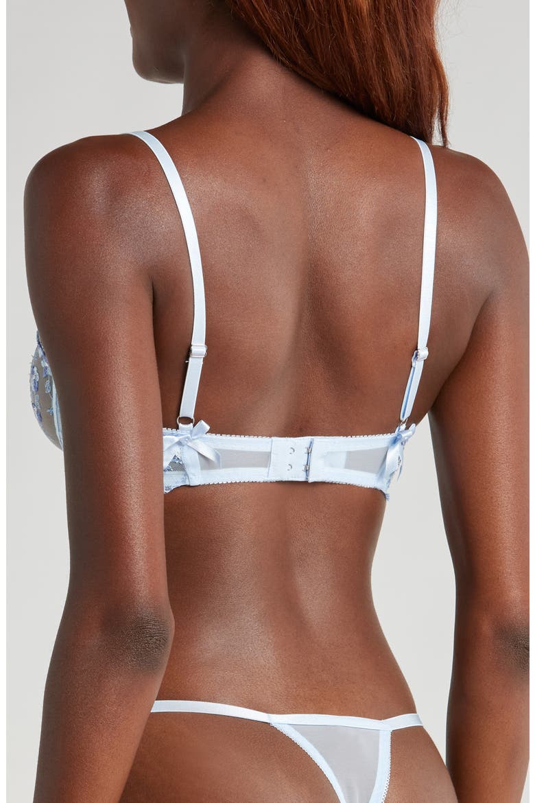 Sofia Underwire Bra, Alternate, color, CORN FLOWER