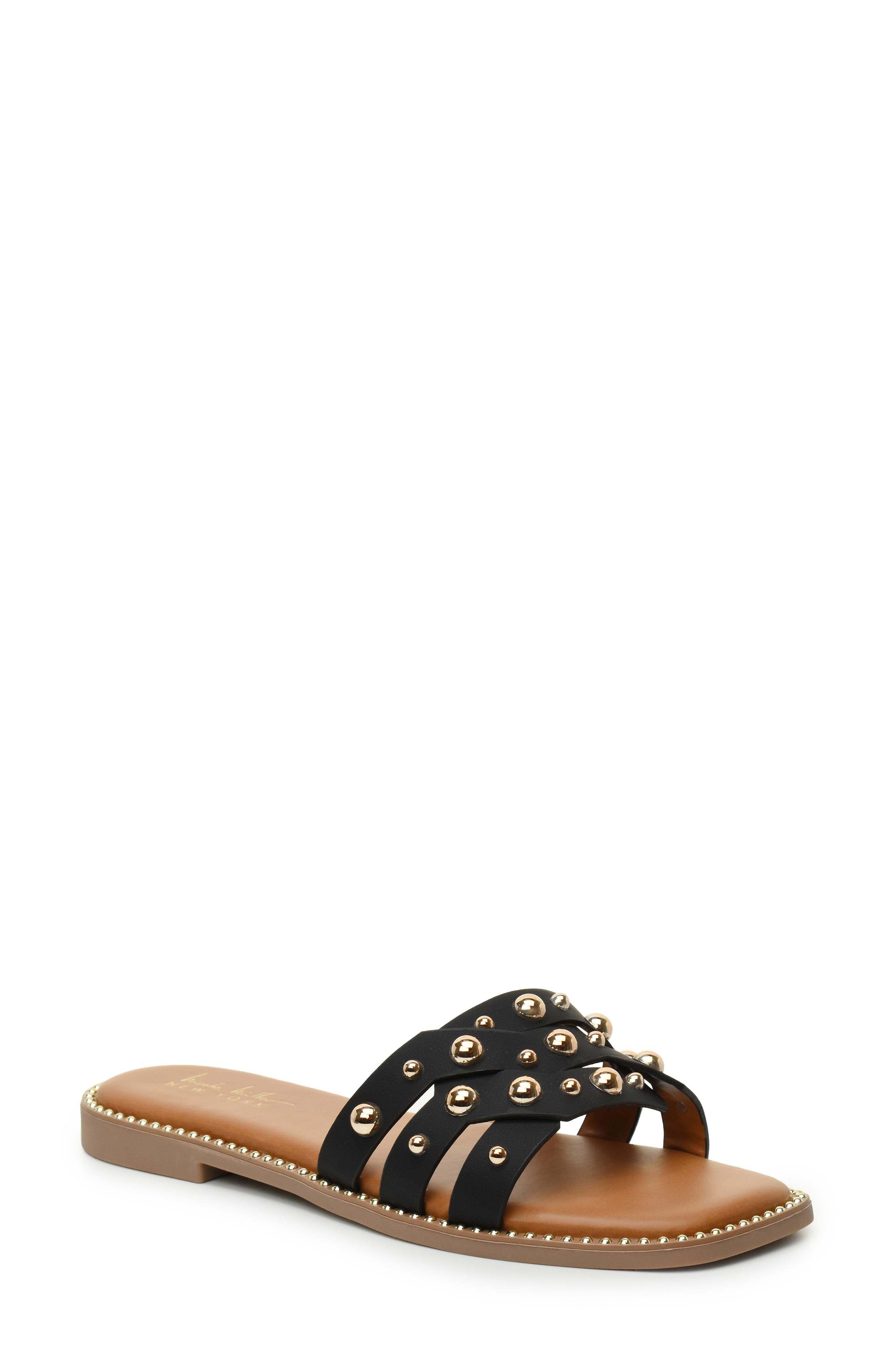 NICOLE MILLER NICOLE MILLER STUDDED SLIDE SANDAL