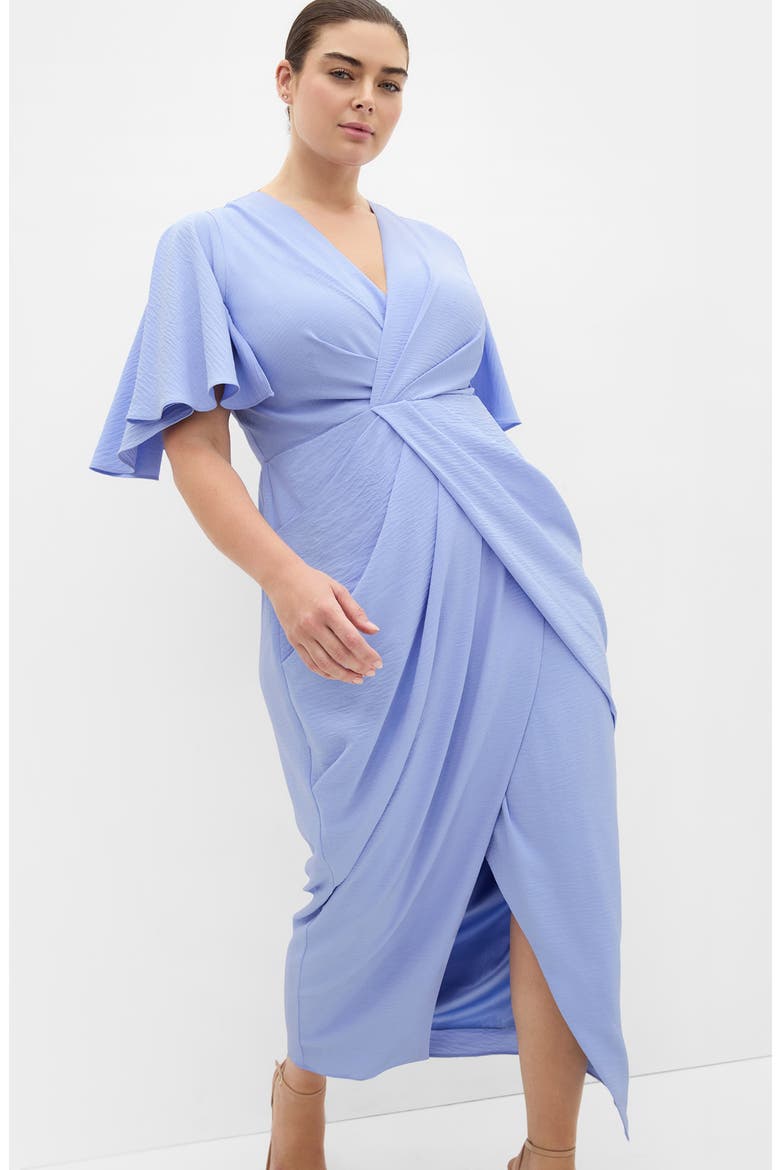 Braelynn High-Low Maxi Dress, Alternate, color, SKY BLUE
