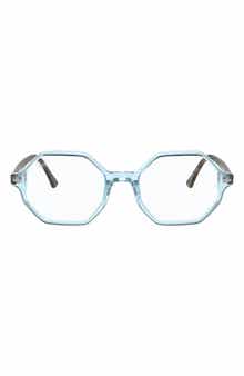 Unisex Britt 52mm Octagonal Optical Glasses