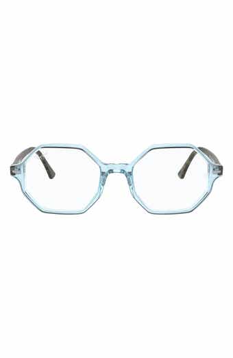 Unisex Britt 52mm Octagonal Optical Glasses