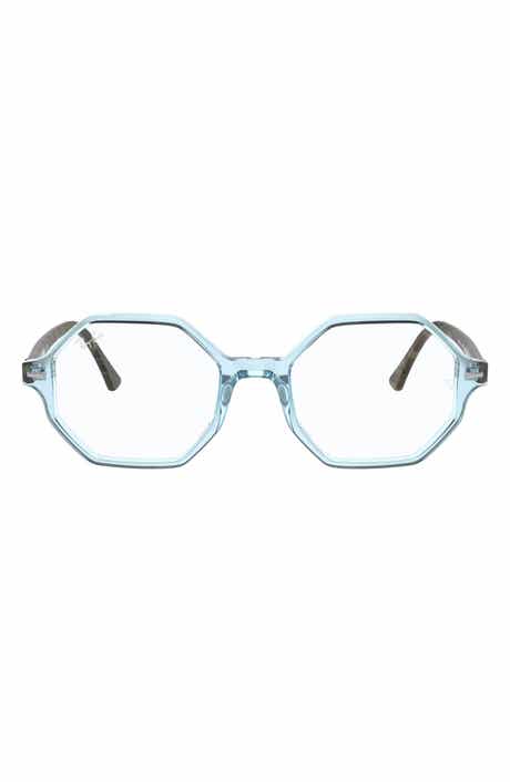 Unisex Britt 52mm Octagonal Optical Glasses