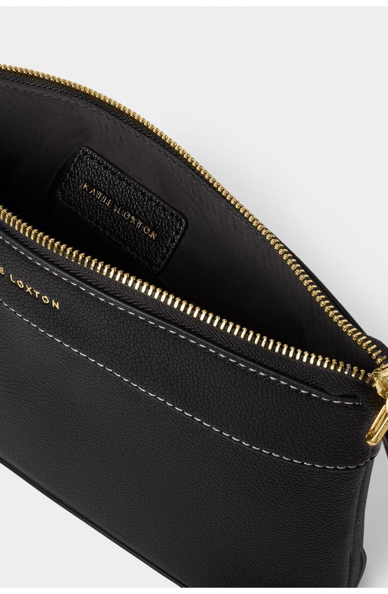 Katie Loxton Wristlet Clutch, Alternate, color, Black