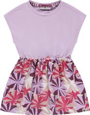 Stains and Stories by Babyface Mixed Media Sleeveless Dress