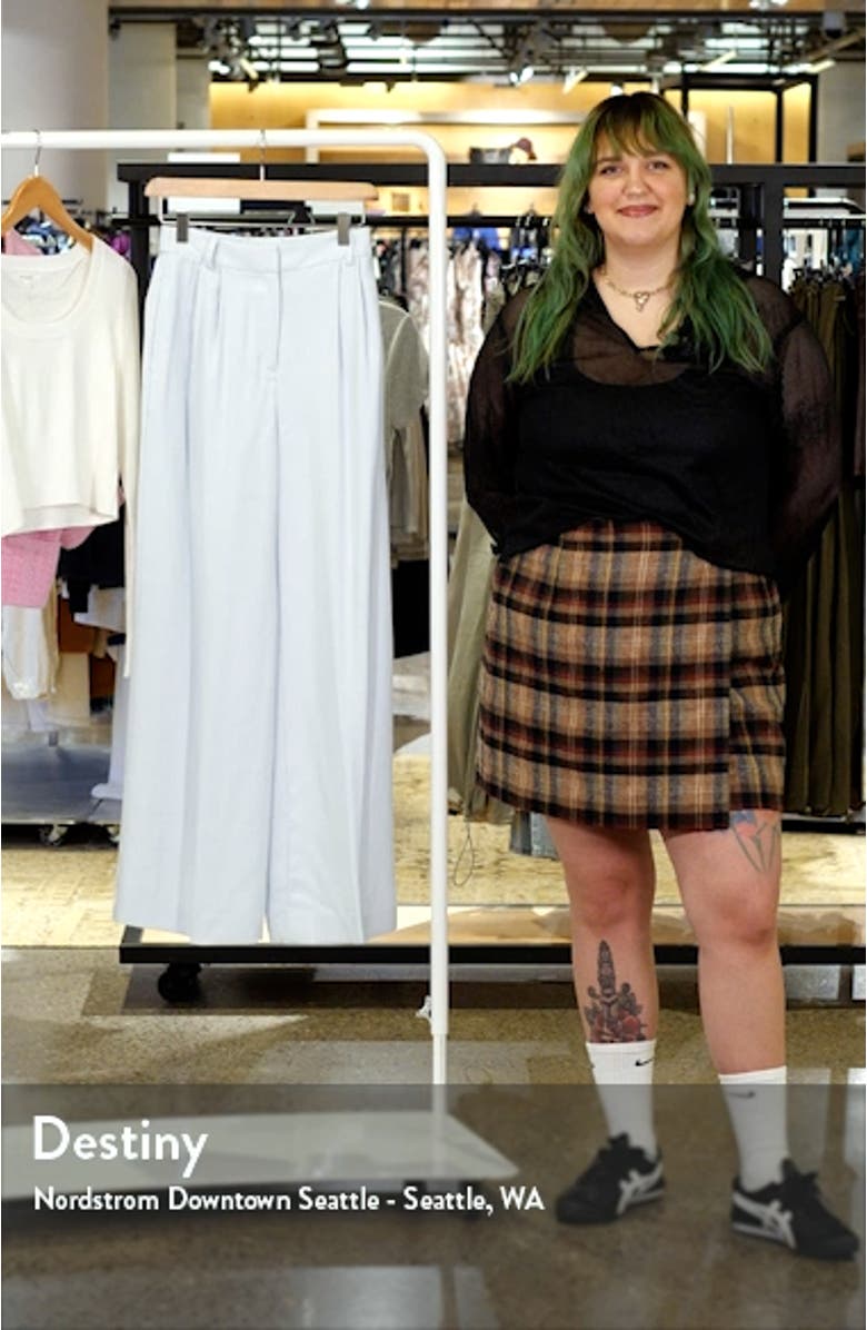 High Waist Wide Leg Trousers, sales video thumbnail