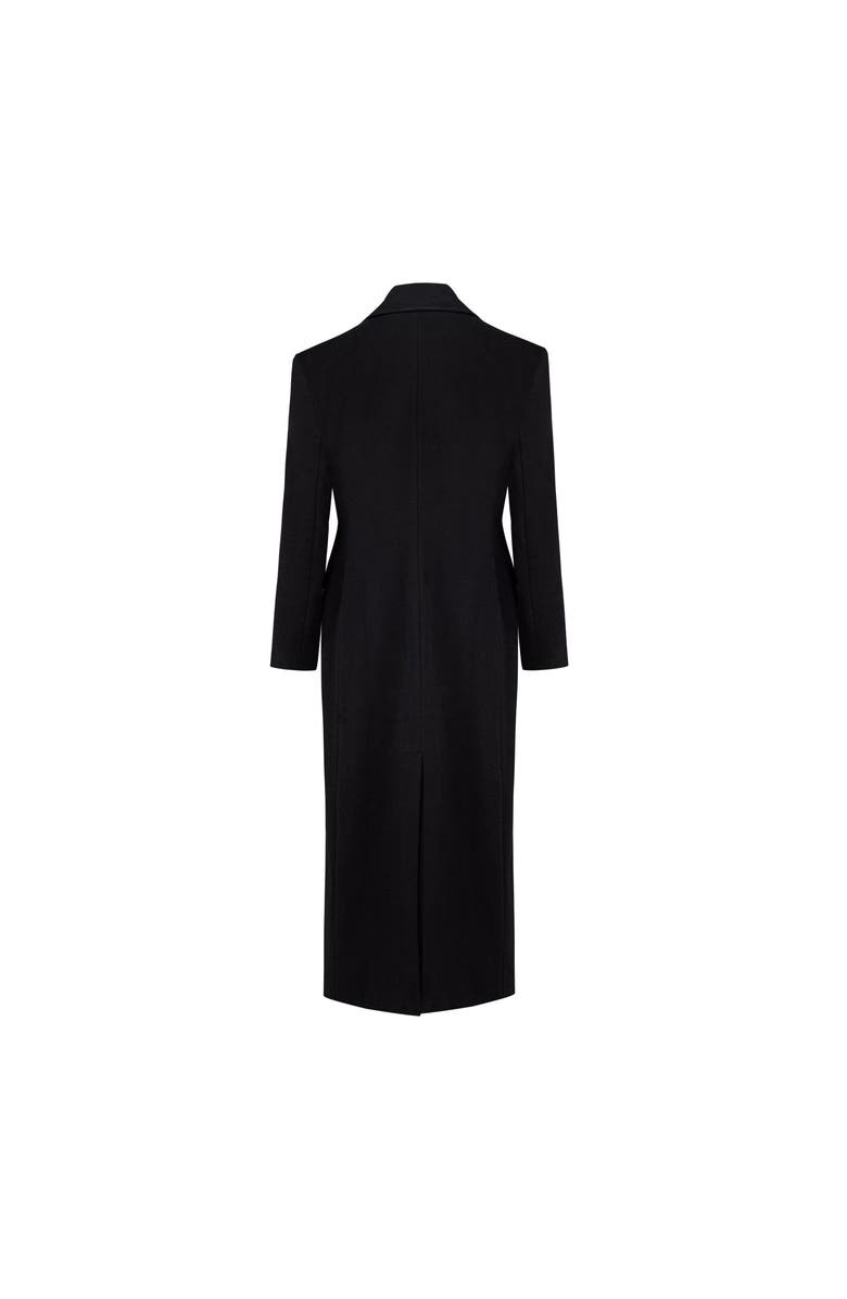 PCFG Wool & Cashmere Blend Your *Itch Cashmere Blend Long Overcoat, Alternate, color, Jet Black