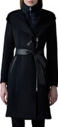 Mackage Shia-SLB 2-in-1 Double Face Wool Coat with Removable Bib