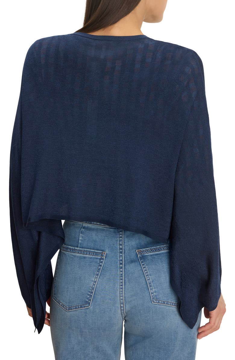 NIC+ZOE Coastal Flow Cardigan, Alternate, color, Rich Indigo