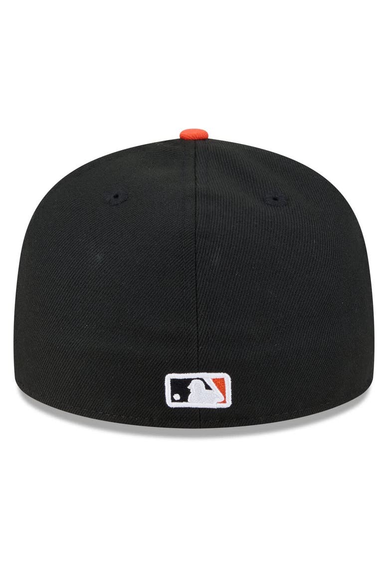 Men's New Era  Black/Orange San Francisco Giants 2026 Spring Training Low Profile 59FIFTY Fitted Hat, Alternate, color, Black