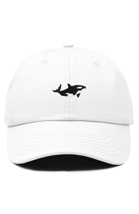 Killer Whale Embroidered Dad Hat