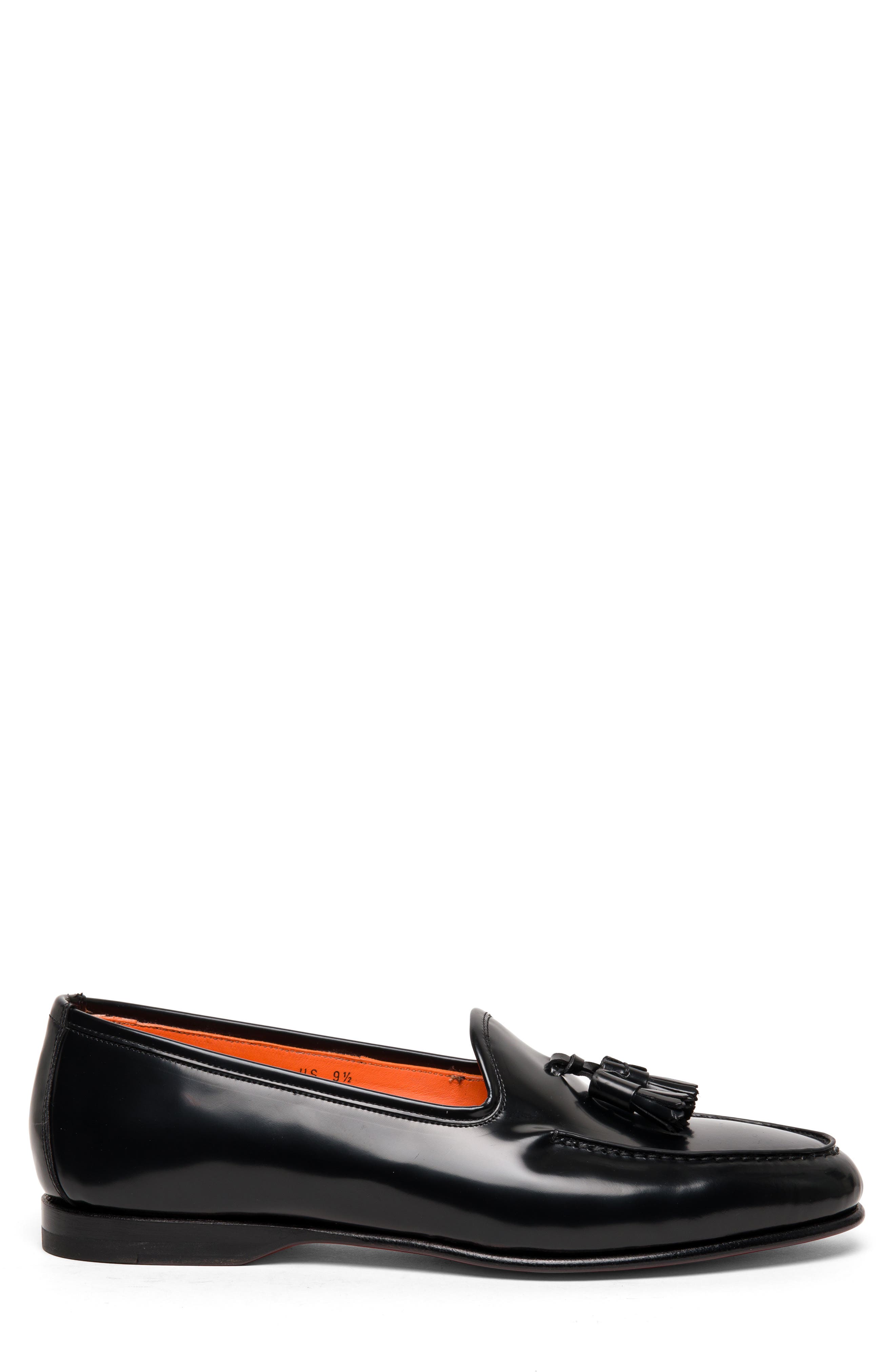 Santoni Andrea Tassel Loafer, Alternate, color, 