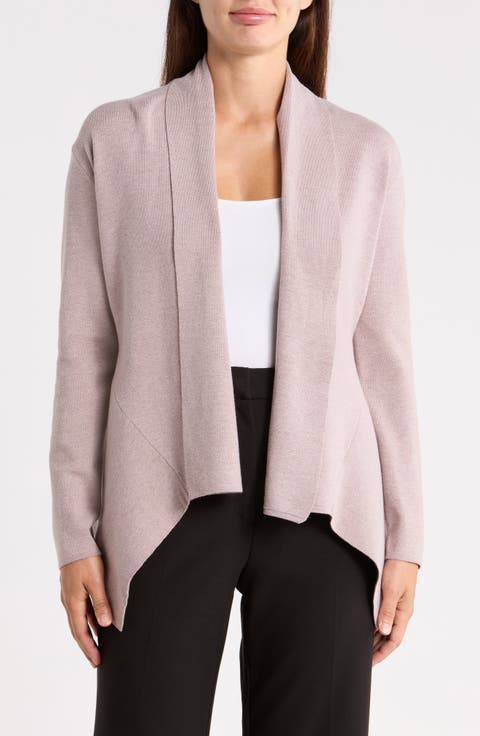 Drape Open Front Cardigan