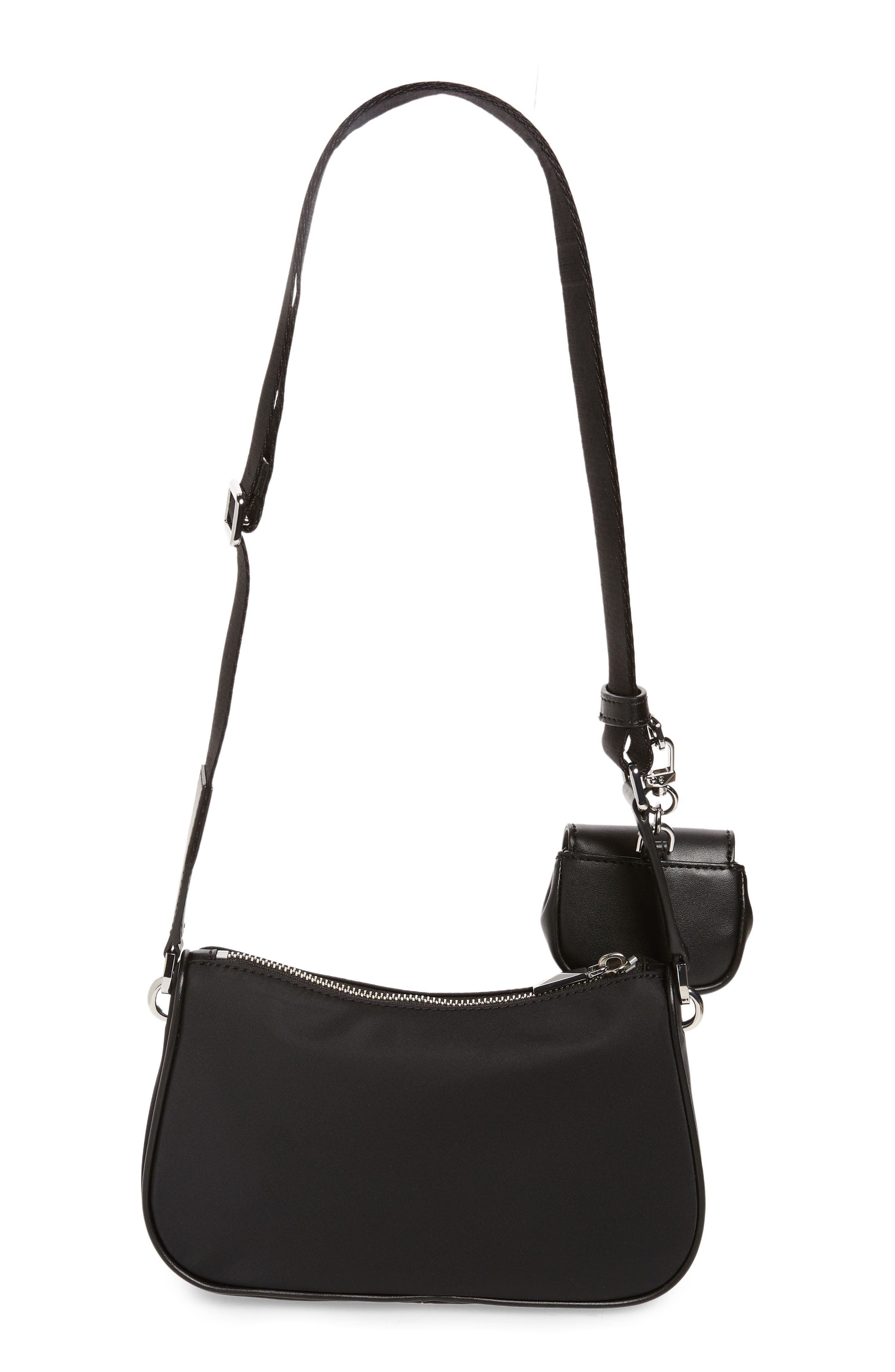 MICHAEL Michael Kors Jet Set Medium Nylon Crossbody Bag, Alternate, color, 