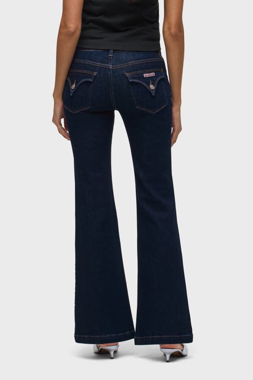 Hudson Jeans Dana High-rise Flare In Blue