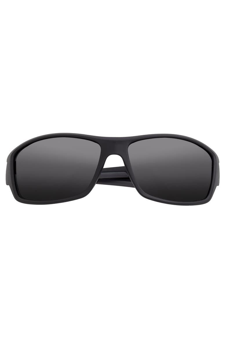 BREED Aquarius Polarized Sunglasses, Alternate, color, Black/Black